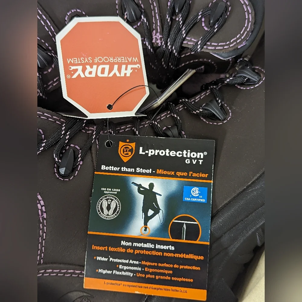 NWT Womens Avenger Composite Work Boots Framer A7123 8.5 M (B) EUC - Picture 4 of 9